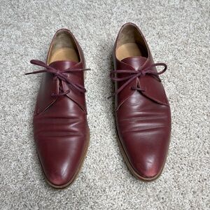 Everlane Italian Leather Modern Oxford Flats